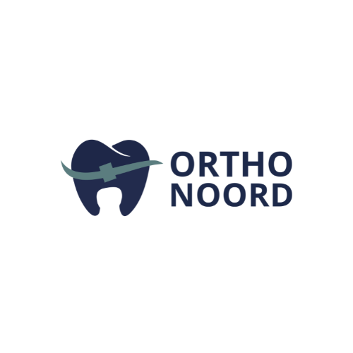 Ortho Noord Main Logo, Donkerblauw en Groen